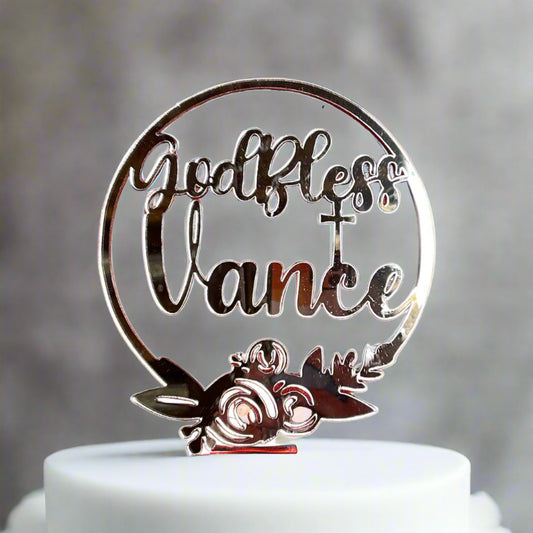 Acrylic Cake Topper