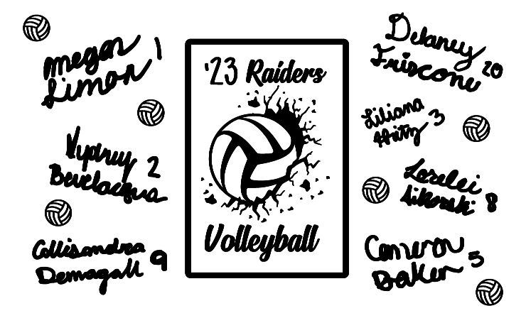 Columbia Volleyball Senior Full Wrap